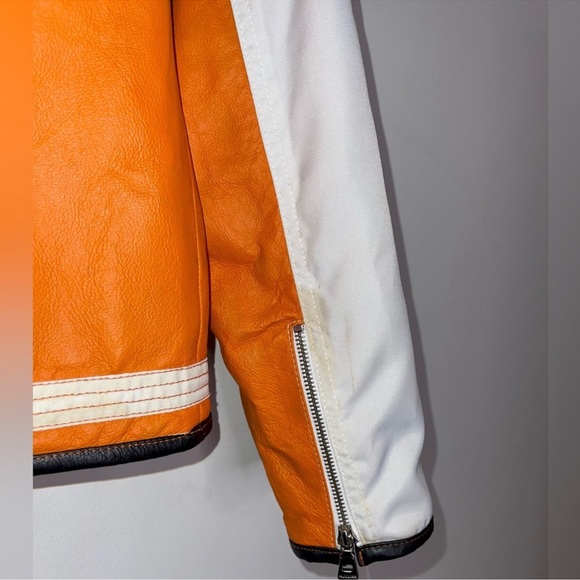 Genuine Leather Motorcycle Jacket-Custom
Made Harley Davidson Style/Dragon Print - Picture 13 of 17